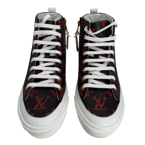 Louis Vuitton Catogram Stellar Sneaker Boots – Marron Monogram Canvas  Cat/Dog - Picture 2 of 7